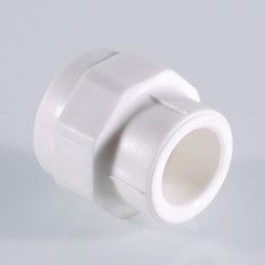 Муфта комбинированная 25x1/2' ВР полипропиленовая PPR белая