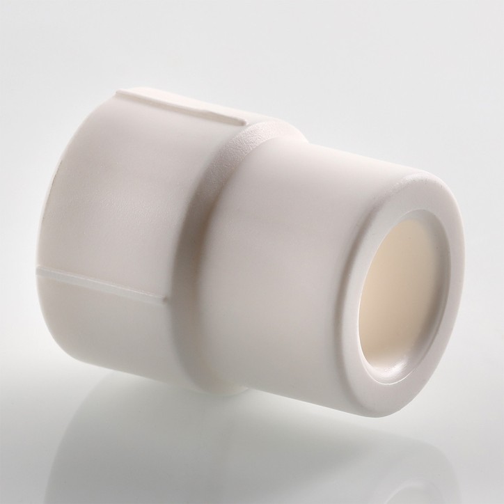 Муфта переходная ВН 32x20 полипропиленовая PPR белая Муфта переходная ВН 32x20 полипропиленовая PPR белая