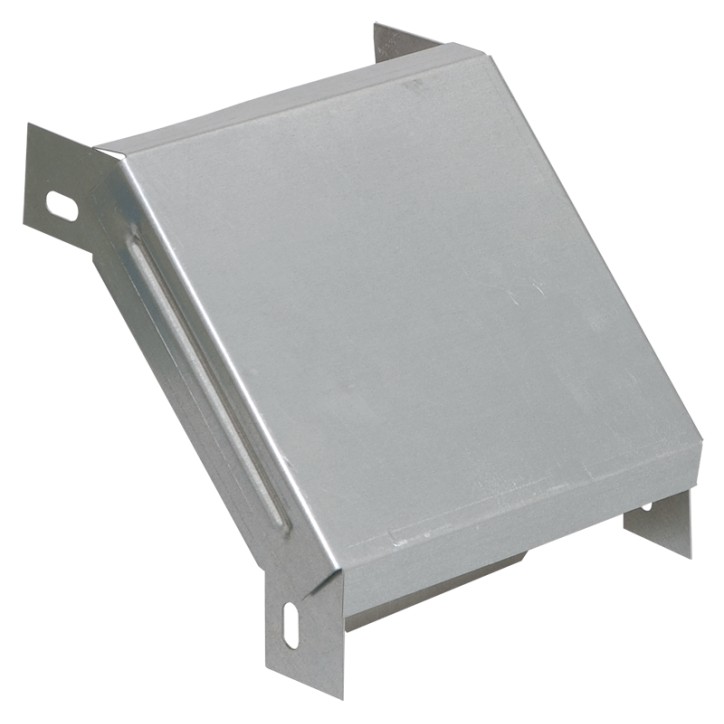 Поворот на 90 градусов вертикальный внешний 50х50 RAL 9016 глянец Поворот на 90 градусов вертикальный внешний 50х50 RAL 9016 глянец