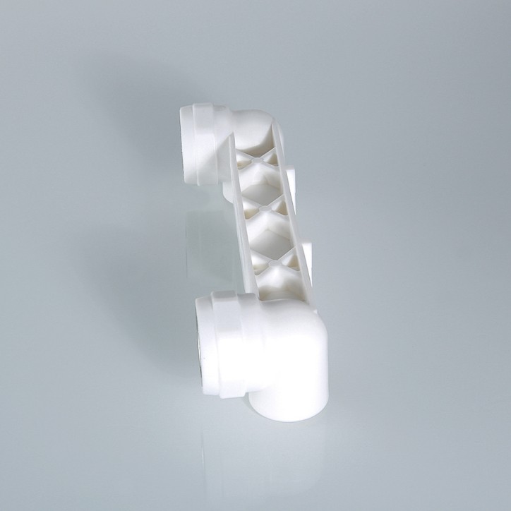 Планка монтажная с водорозетками полипропиленовая 20x1/2' ВР для смесителя белая