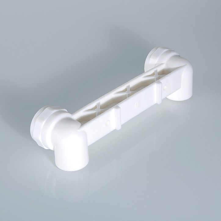 Планка монтажная с водорозетками полипропиленовая 20x1/2' ВР для смесителя белая