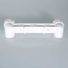 Планка монтажная с водорозетками полипропиленовая 20x1/2' ВР для смесителя белая