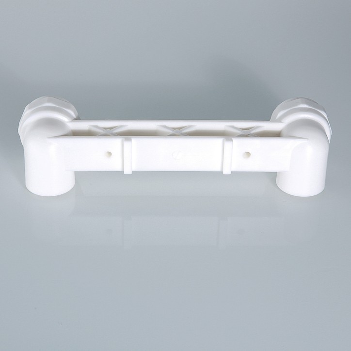 Планка монтажная с водорозетками полипропиленовая 20x1/2' ВР для смесителя белая