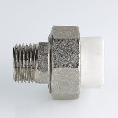 Муфта разъемная 25x3/4' НР полипропиленовое PPR белое
