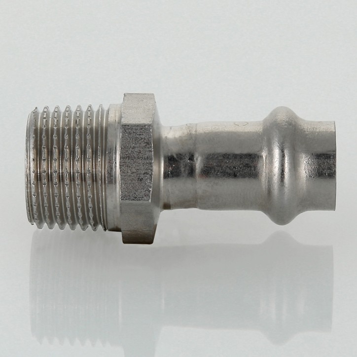 Соединитель нержавеющая сталь 22x3/4' НР
