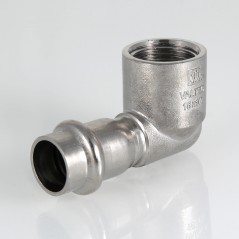 Угольник ВР 28x3/4' 90 град., нержавеющая сталь
