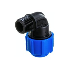 Отвод ПНД компрессионный НР 50x1 1/2'