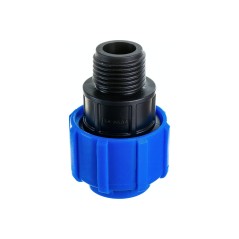 Муфта ПНД компрессионная НР 50x1 1/4'