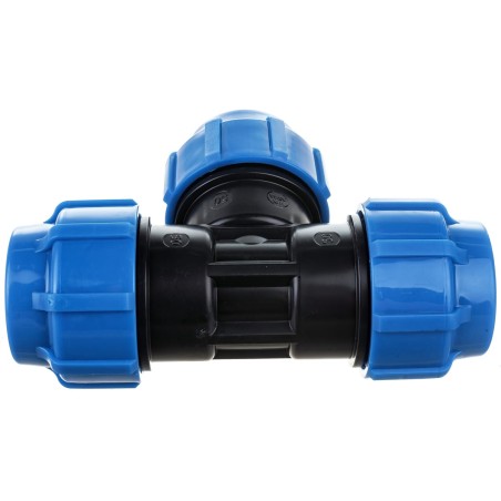 Тройник ПНД компрессионный 50