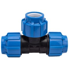 Тройник ПНД компрессионный 40