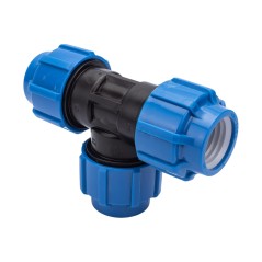 Тройник ПНД компрессионный 40
