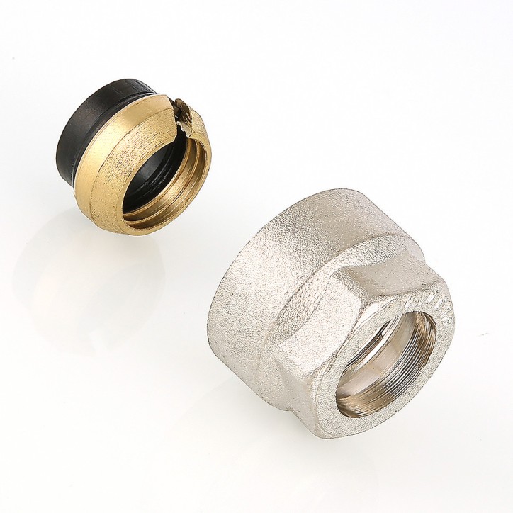 Соединитель обжимной 15x3/4' EK для медной трубы