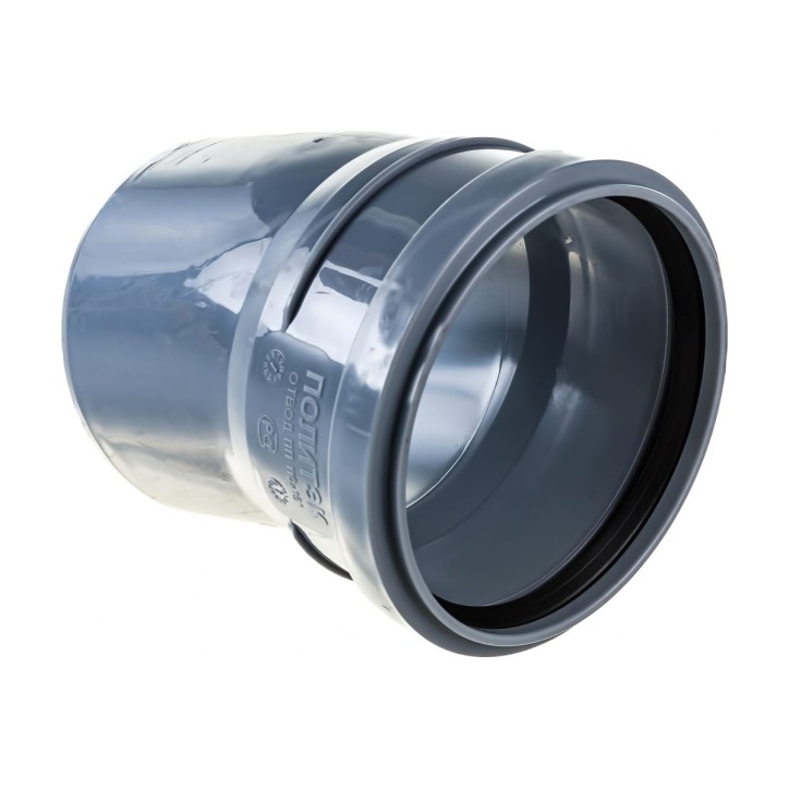 Отвод канализационный 15 град. 110