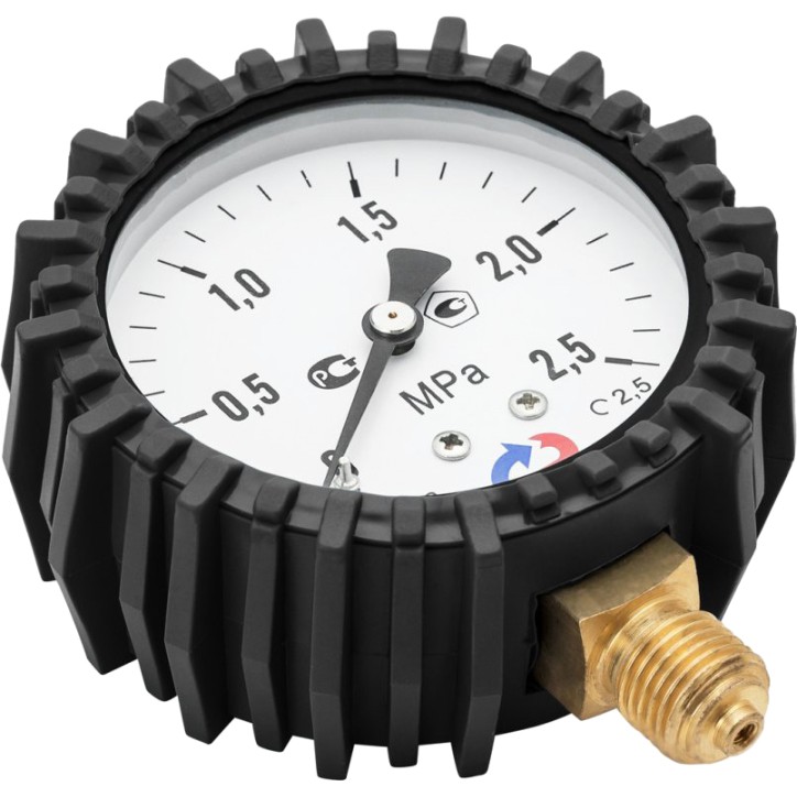 ТМ-310Р.00(0-2,5MPa)G1/4.2,5 МАНОМЕТР общетехнический 63мм, Тип - ТМ-310Р, радиальное присоединение. 0-2,5MPa. Резьба G1/4. Клас