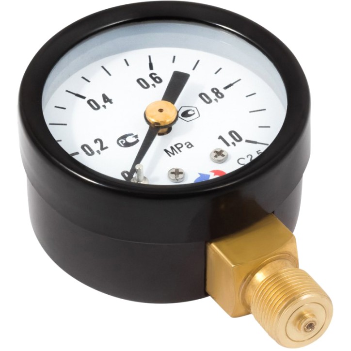 Вакуумметр радиальный ТВ-110Р.00 (-0.1-0 МРа) М10х1.0 кл.2.5 Вакуумметр радиальный ТВ-110Р.00 (-0.1-0 МРа) М10х1.0 кл.2.5