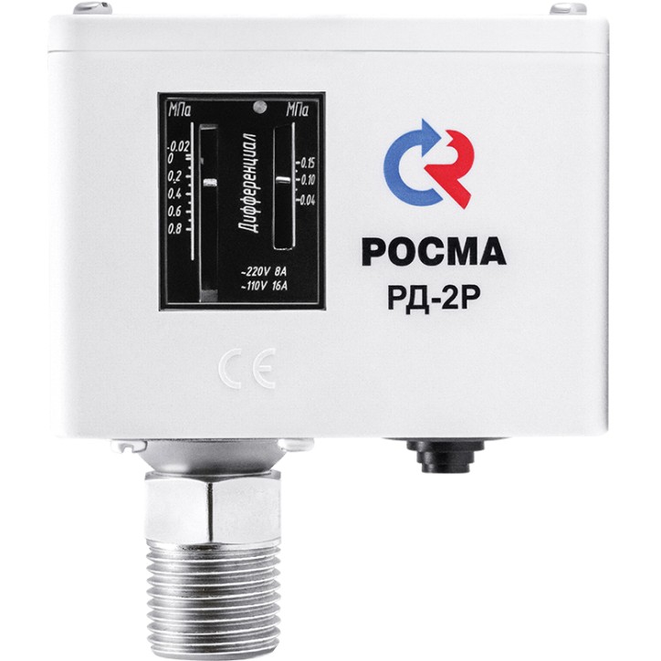 Реле давления РД-2Р-0.8 Мпа 1/2' модель 35