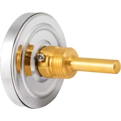 Термометр биметаллический осевой БТ-31.211 0...120С 1/2' 64 кл.2.5