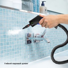 Пароочиститель KT-9136-3 черно-синий