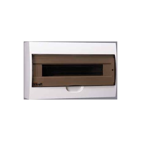 Щит распределительный навесной ЩРн-П-18 IP41 пластиковый прозрачная дверь