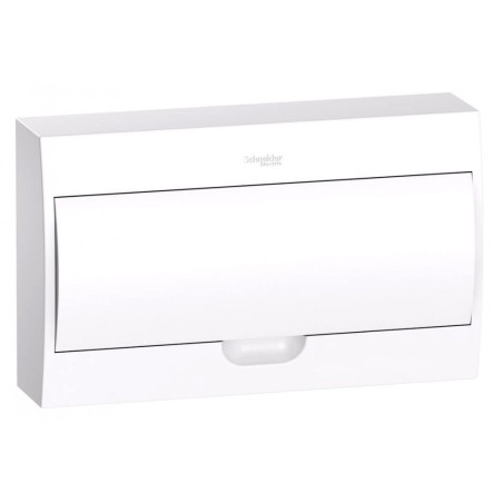 Щит распределительный навесной белый City9 (ЩРн-П-18) дверь белая на 18 модулей IP40