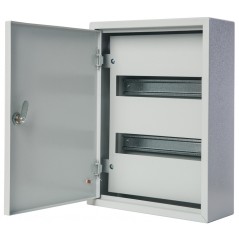 Корпус мет. нав. 400х300х120. 24 мод.. IP31. ЩРН-24 DEKraft