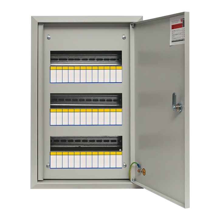 Щит распределительный встраиваемый ЩРв-36з IP30 520х340х120 с замком