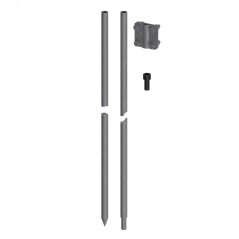 Комплект вертикального заземлителя безмуфтовый 3 м, D16мм