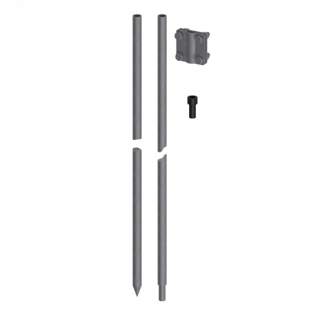 Комплект вертикального заземлителя безмуфтовый 3 м, D16мм