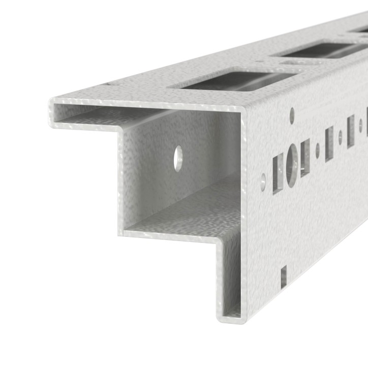 Стойка вертикальная 2200 мм без дополнительных креплений (4шт)