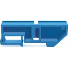Изолятор нулевой шины 35мм синий