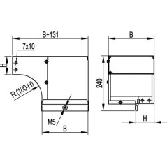 Avanti Рамка-суппорт белая для In-liner Front, 4 модульная