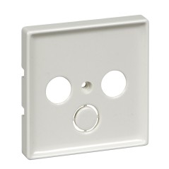 Sys D Накладка для розетки телевизионной TV/FM белая