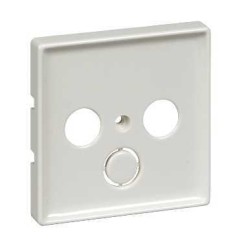 Sys D Накладка для розетки телевизионной TV/FM белая