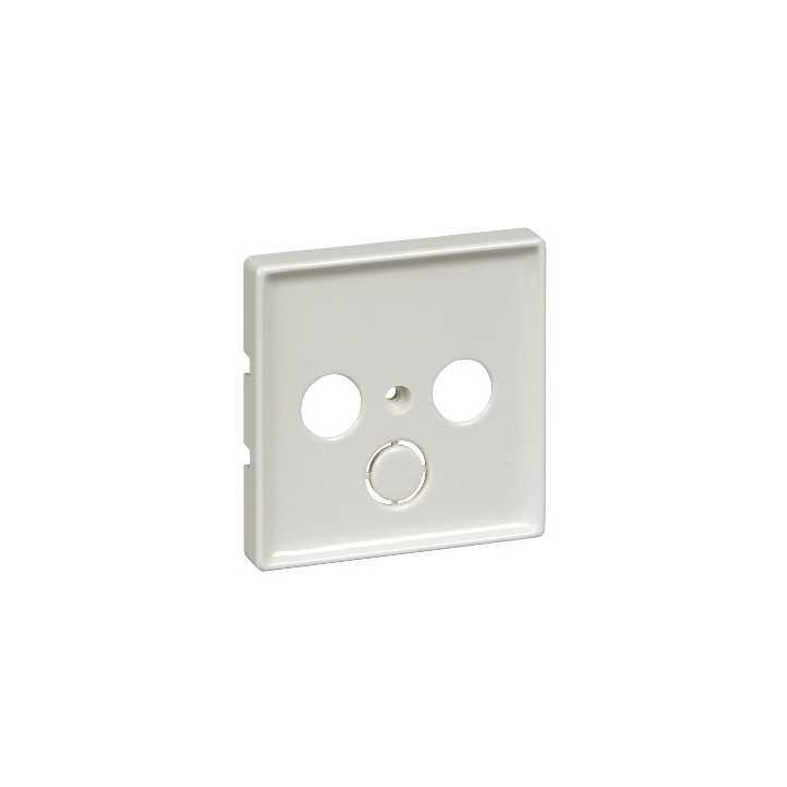 Sys D Накладка для розетки телевизионной TV/FM белая