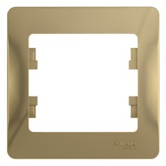 GLOSSA Рамка 1 пост титан