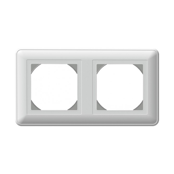 W59 Рамка 2 поста IP44 белая