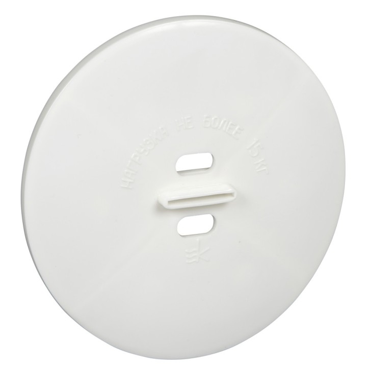 Розетка потолочная РП-1 белая