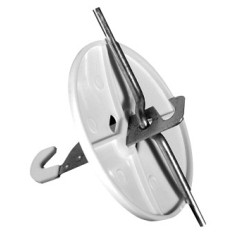 Розетка потолочная РП-1 белая