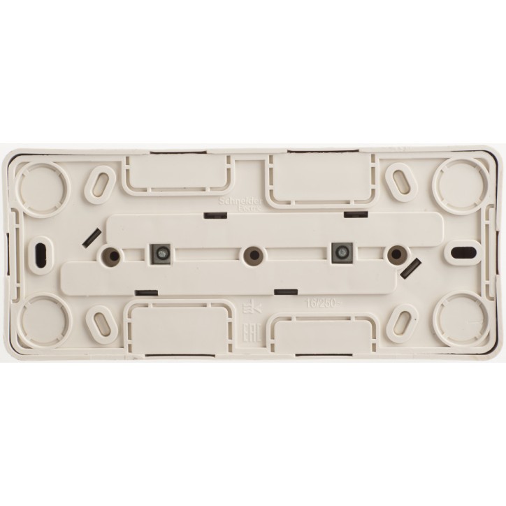 ЭТЮД Розетка тройная открытой установки без заземления без шторок 16А 250B,сосна ЭТЮД Розетка тройная открытой установки без заземления без шторок 16А 250B,сосна