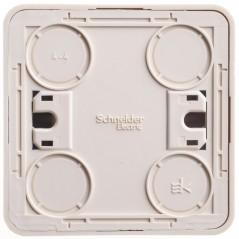 ЭТЮД Выключатель одноклавишный наружный бежевый сх.1