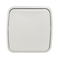 Выключатель Минск 1-клавишный ОП 10А белый