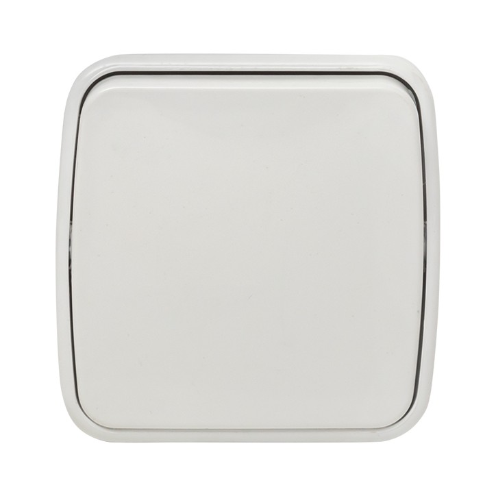 Выключатель Минск 1-клавишный ОП 10А белый