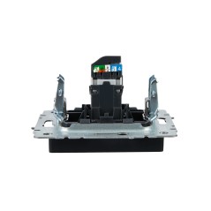 BRITE Розетка компьютерная RJ45 кат.5E РК10-БрГ графит