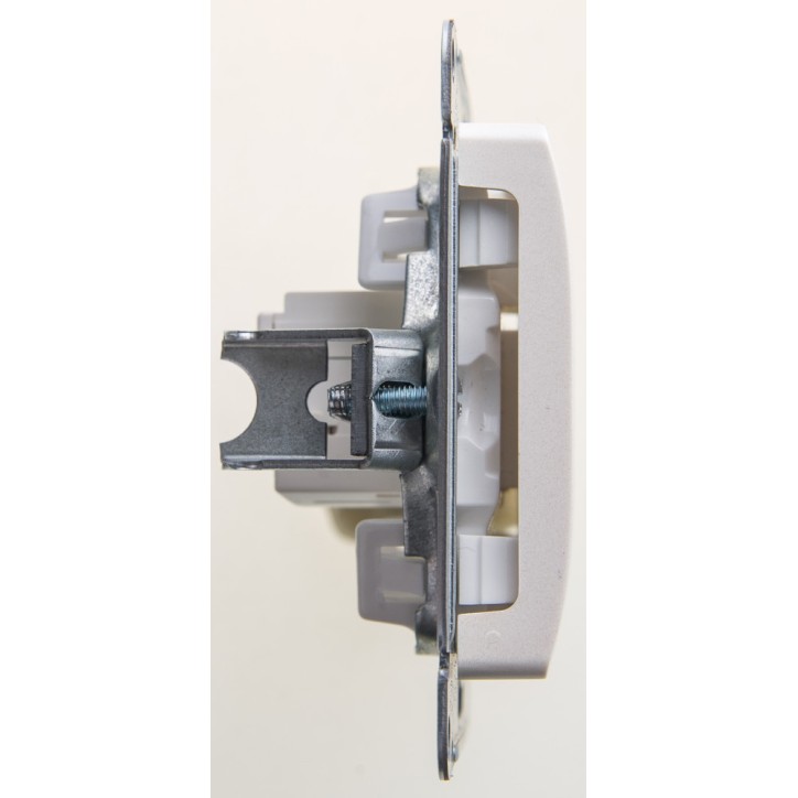 GLOSSA Розетка компьютерная RJ45 категория 5E перламутр в рамку GLOSSA Розетка компьютерная RJ45 категория 5E перламутр в рамку