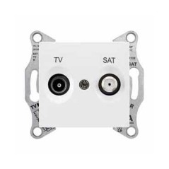 Sedna Розетка TV/SAT оконечная 1dB в рамку белый
