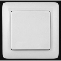 ХИТ Выключатель одноклавишный скрытый 250В 6А белый