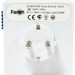 Розетка с таймером (суточная) механическая IP20 16А 3500W