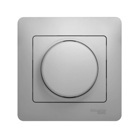 GLOSSA Диммер поворотный в сборе 300Вт алюминий