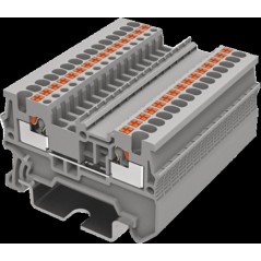 Клемма TP 1-1 проходная Push-in, сечение 1,5 мм. кв., серая