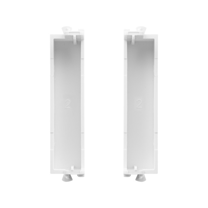 Avanti Комплект модульных заглушек ''Закаленная сталь'' 0,5 модуля (2 штуки)